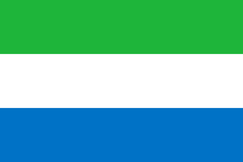 Bandera de Sierra Leona 2
