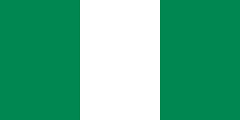 Bandera de Nigeria 3