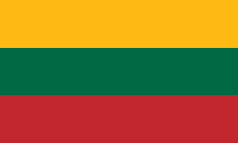 Bandera de Lituania 2