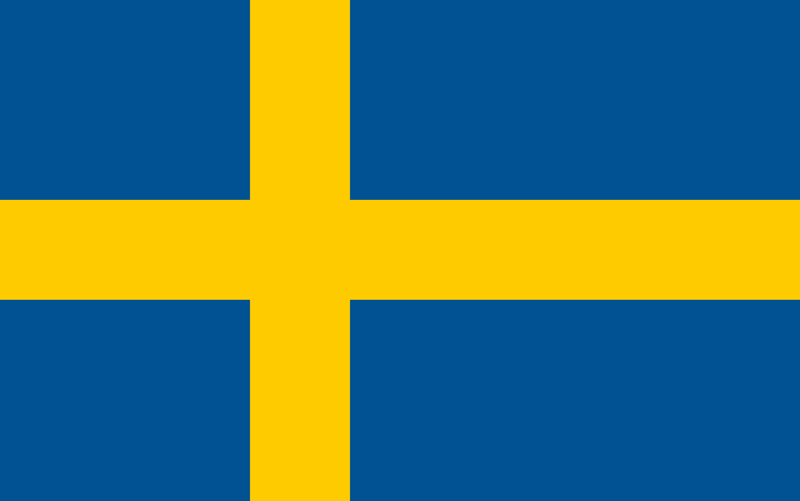 Bandera de Suecia 3