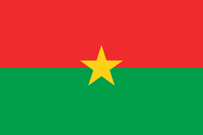 Bandera de Burkina Faso 3