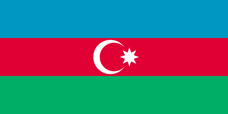 Bandera de Azerbaiyán 3