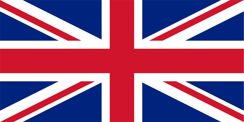 Bandera del Reino Unido de Gran Bretaña e Irlanda del Norte 2