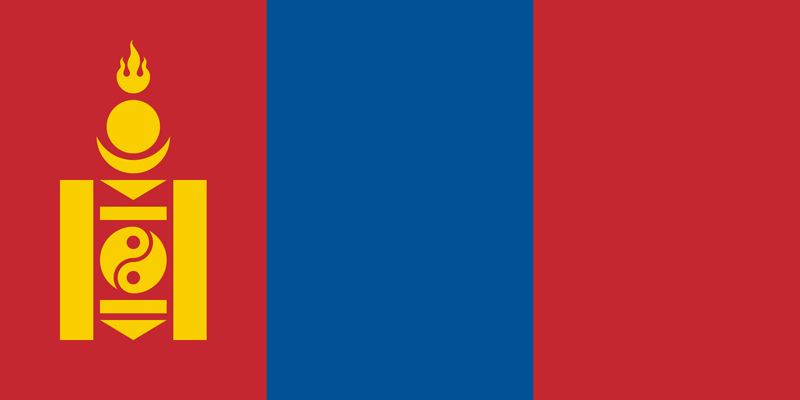 Bandera de Mongolia 2