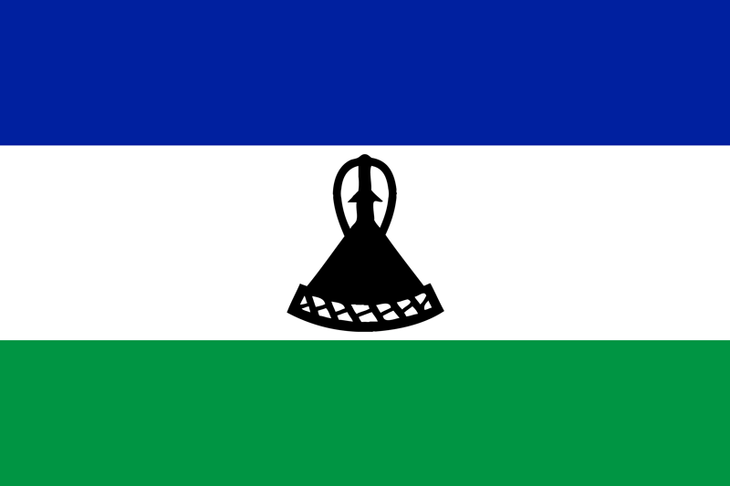 Bandera de Lesotho