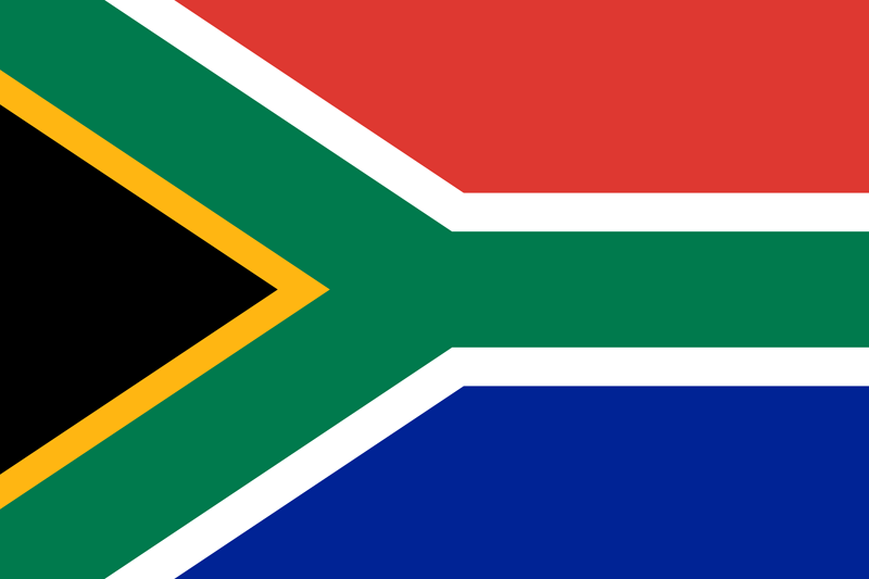 Bandera de Sudáfrica 3