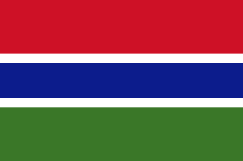 Bandera de Gambia 3