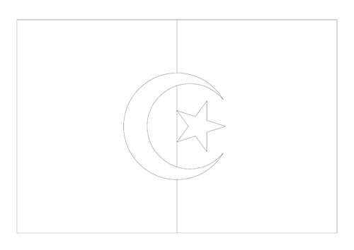 Bandera de Argelia 4