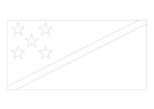 Bandera de las Islas Salomón 4