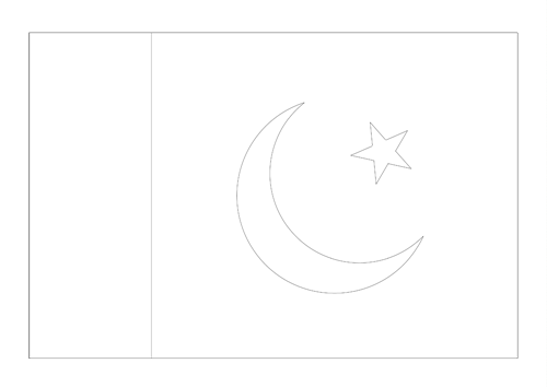Bandera de Pakistán 4