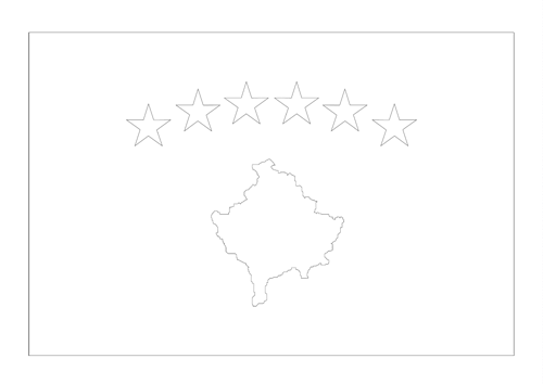 Bandera de Kosovo 4