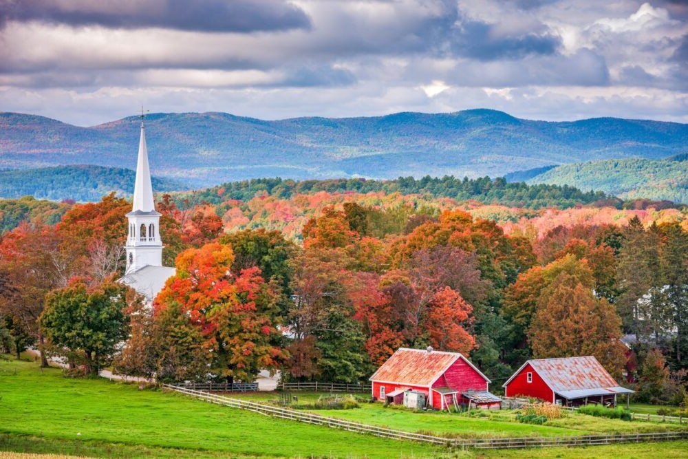 6 hermosos estados de Nueva Inglaterra