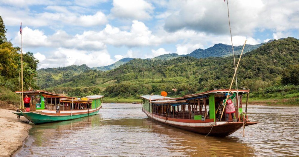 Destino Laos, mekong river