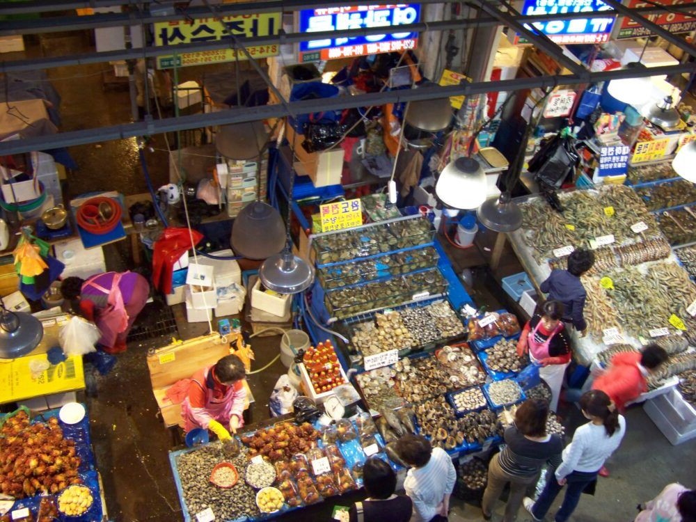 Mercado de pescado de Noryangjin
