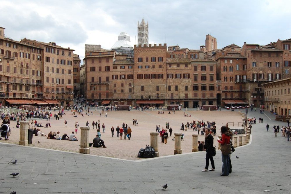 Destino Piazza del Campo en Siena
