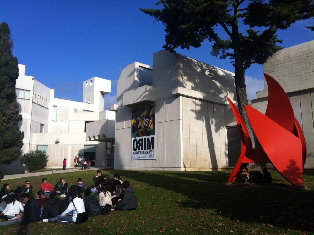 Turismo por la Fundación Joan Miró Barcelona