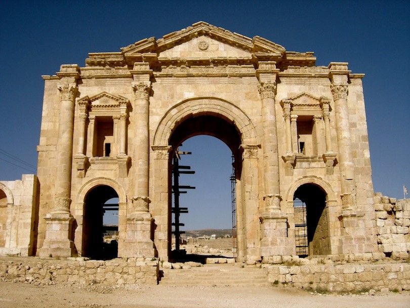 Arco de Adriano en Jerash