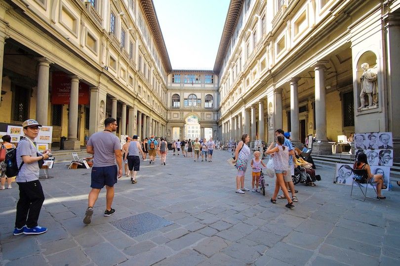 Galería De Los Uffizi