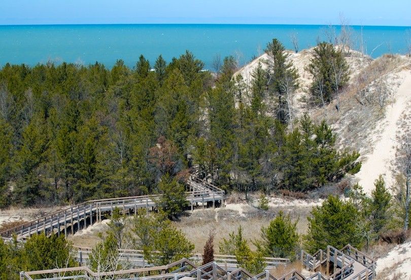 indiana dunes national park in
