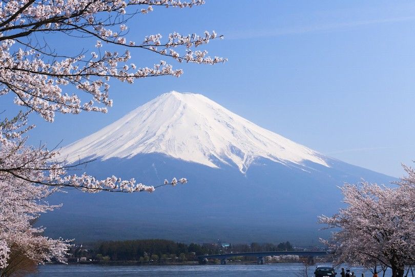 12 Volcanes más bonitos de Japón