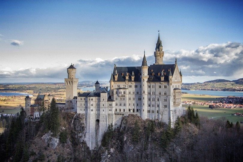 12 magníficos castillos de cuento de hadas de todo el mundo