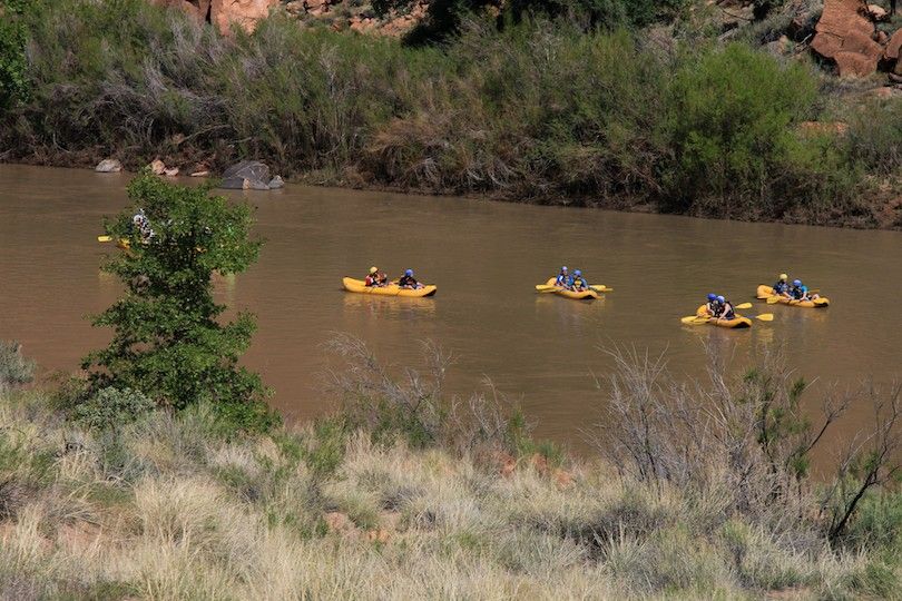 Rafting En El Río Moab