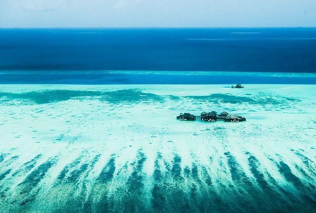 10 Fotos desde lo alto: Las Maldivas