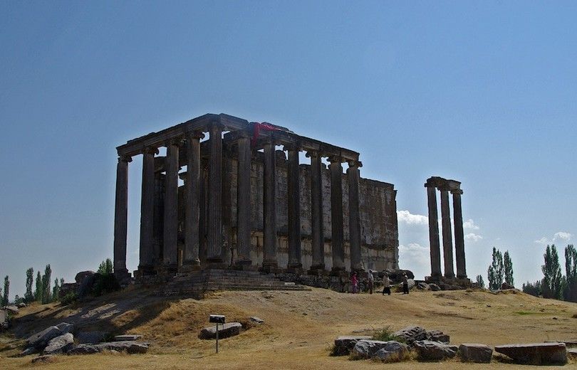 Templo De Zeus En Aizanoi