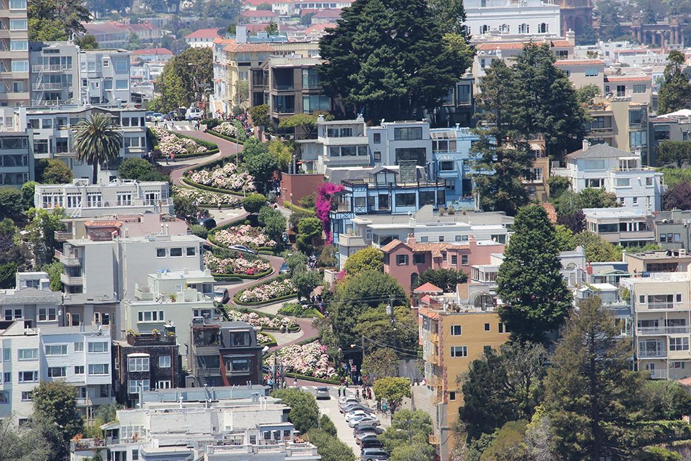 Russian Hill en la calle Lombard de San Francisco: guía turístico
