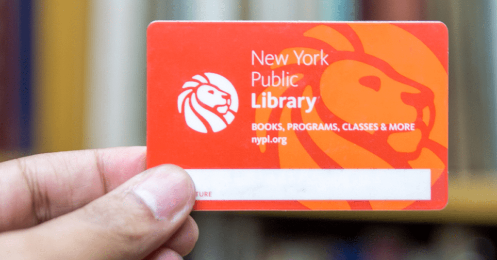 El NYC Culture Pass 1 Carné de la Biblioteca Pública de Nueva York
