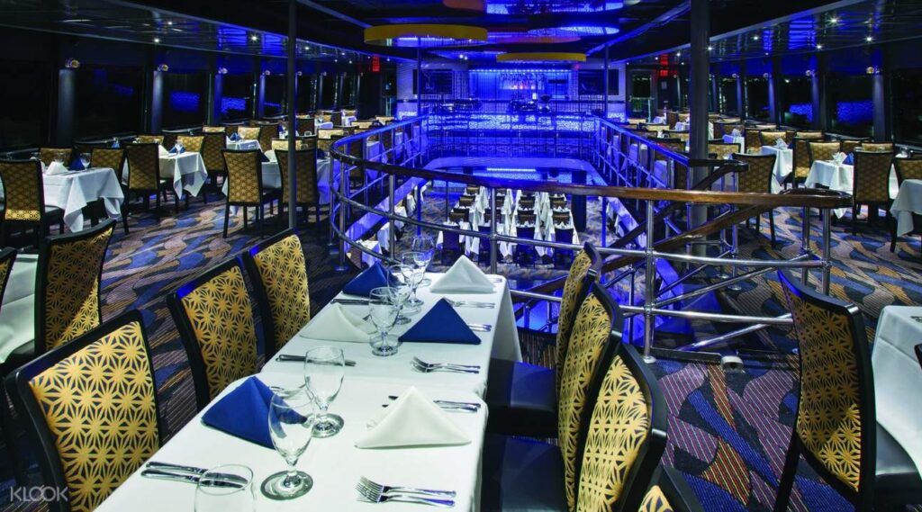 Cena en el crucero Spirit de New York 2 crucero Spirit of New York