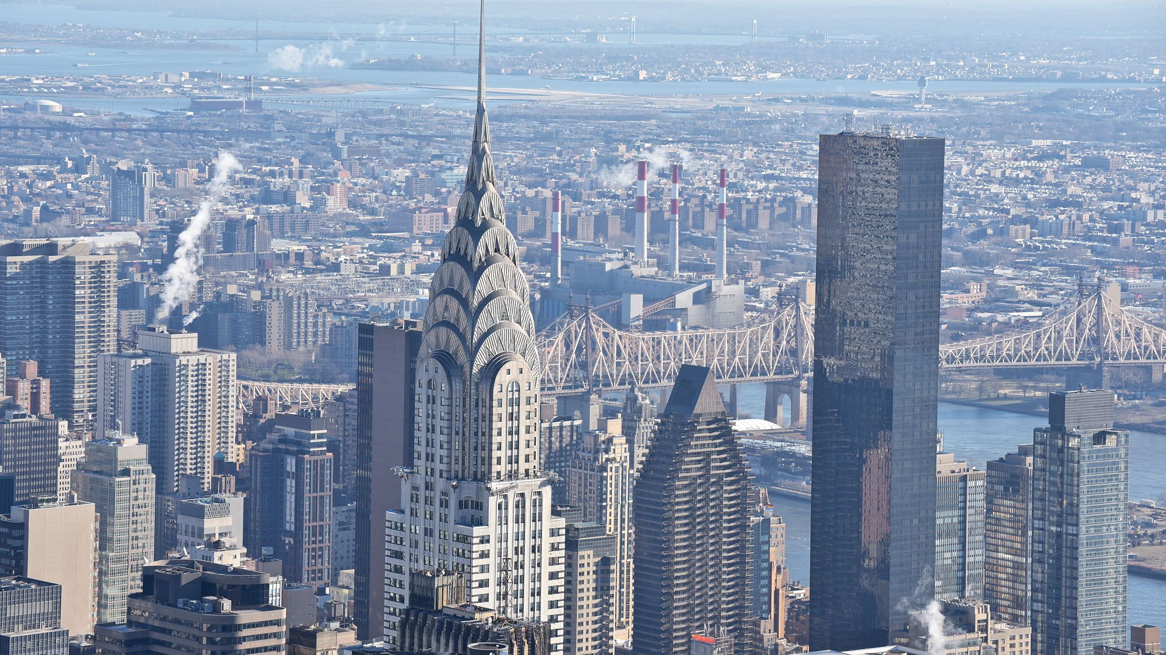 Plataforma de observación del edificio Chrysler en Nueva York