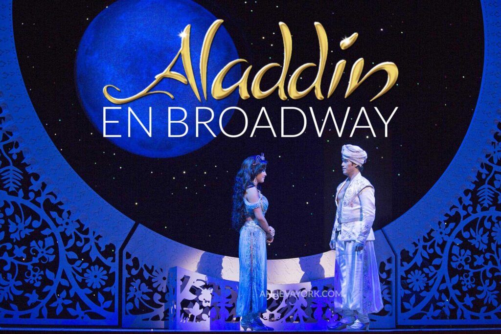 Aladdin en el Teatro el New Amsterdam de Broadway 1 Musical Aladdin en Broadway
