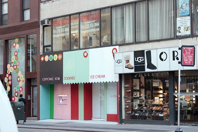 Cupcake ATM en Nueva York 2 Sprinkles Cupcakes