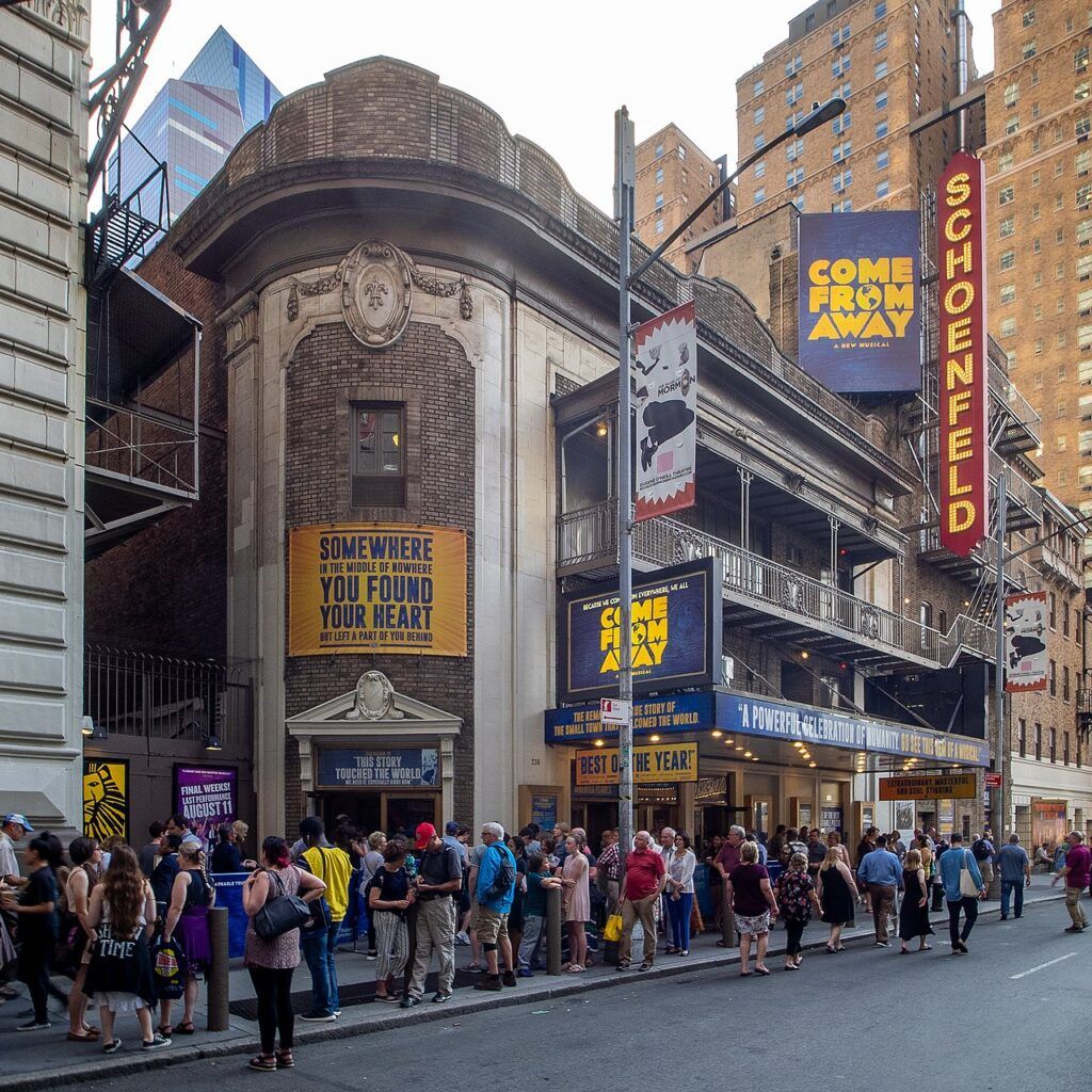 Musical Come from Away en Broadway 2 Teatro Schoenfeld
