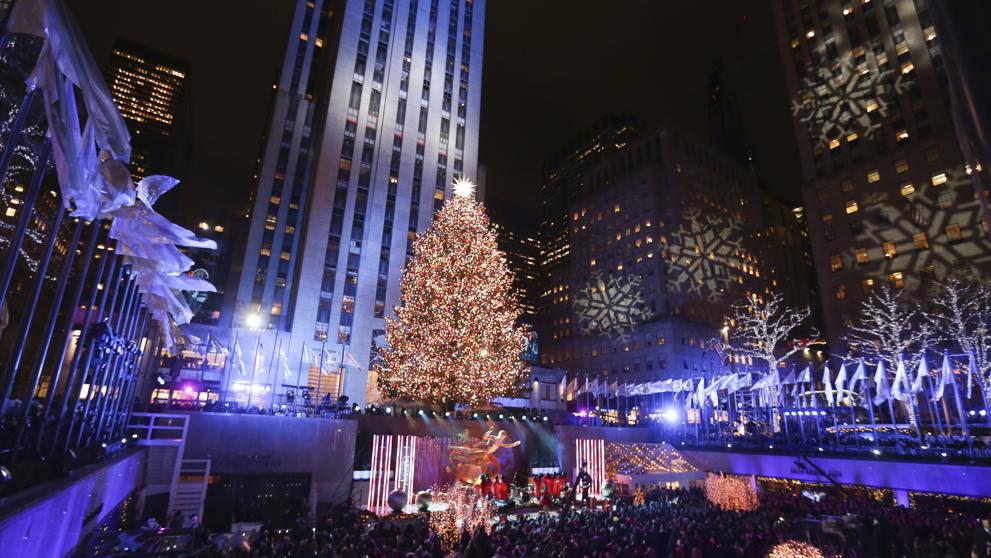 Árbol de Navidad del Rockefeller Center de Nueva York