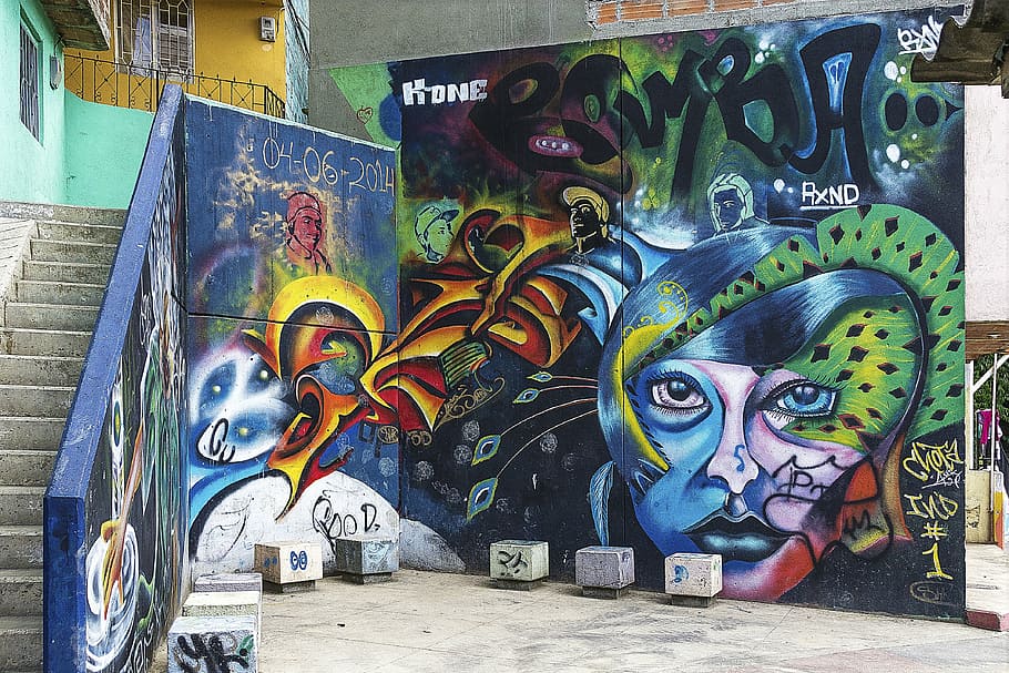 Arte callejero Manhatan