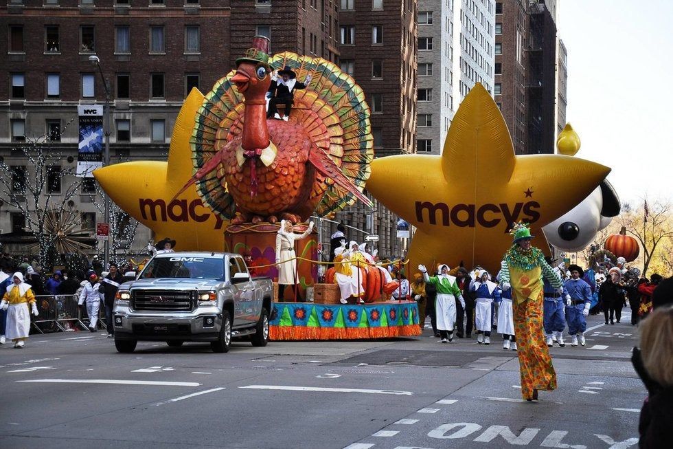 Desfile de Acción de Gracias de Macy's en nueva york