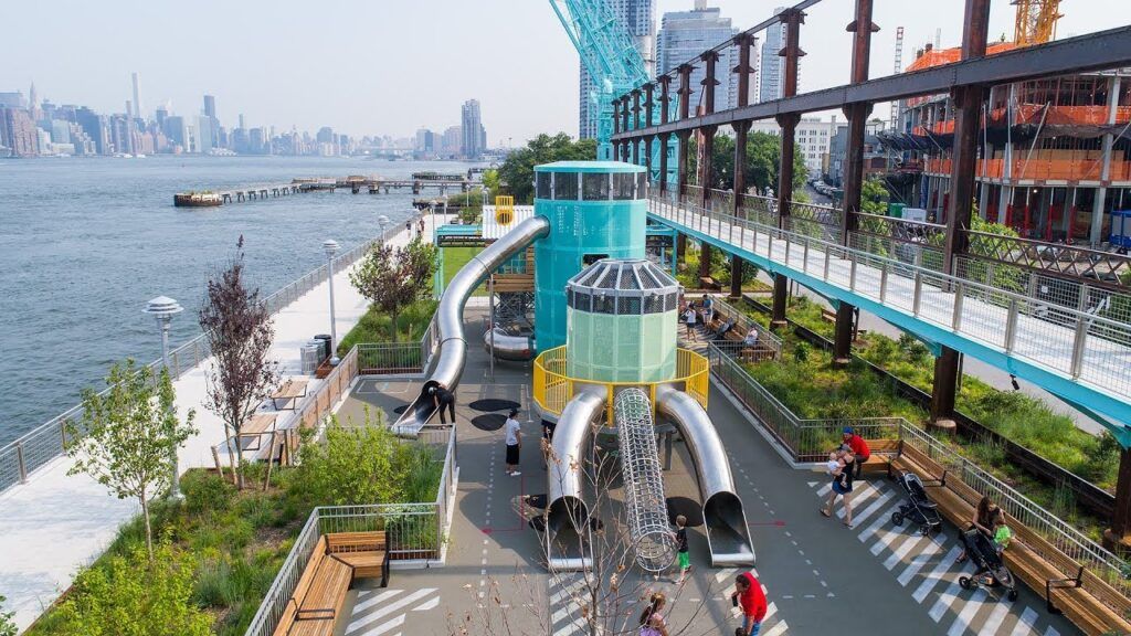Domino Park en Williamsburg, Brooklyn 3 Domino Park en Williamsburg