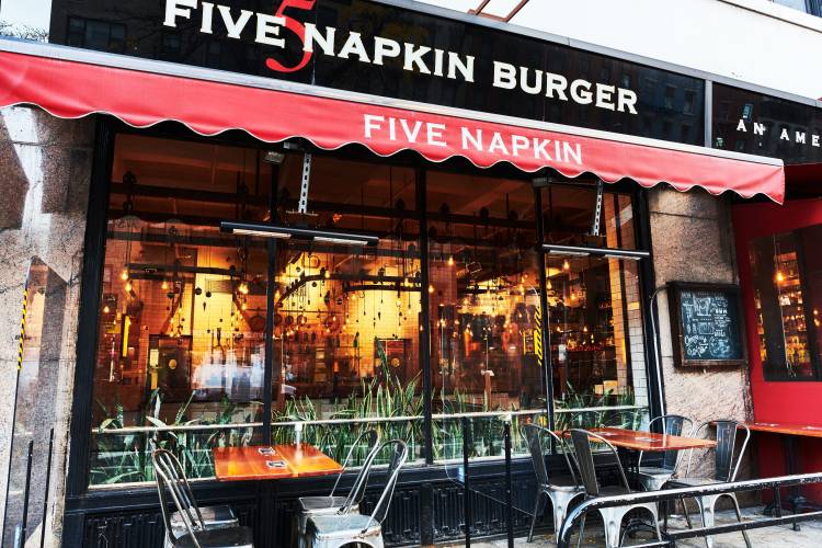 Las mejores hamburguesas de Nueva York 1 Five Napkin Burger