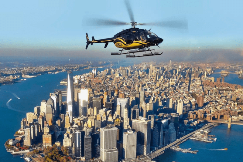 Helicóptero por Manhattan