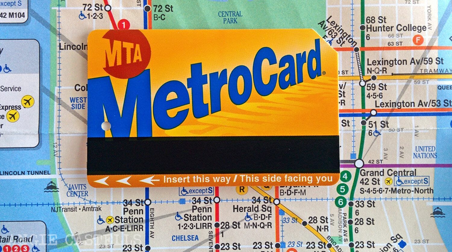 La MetroCard Nueva York