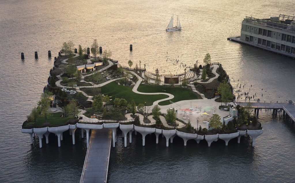 Little Island en el muelle 54 de Nueva York 1 Little Island en el muelle 54 de Nueva York