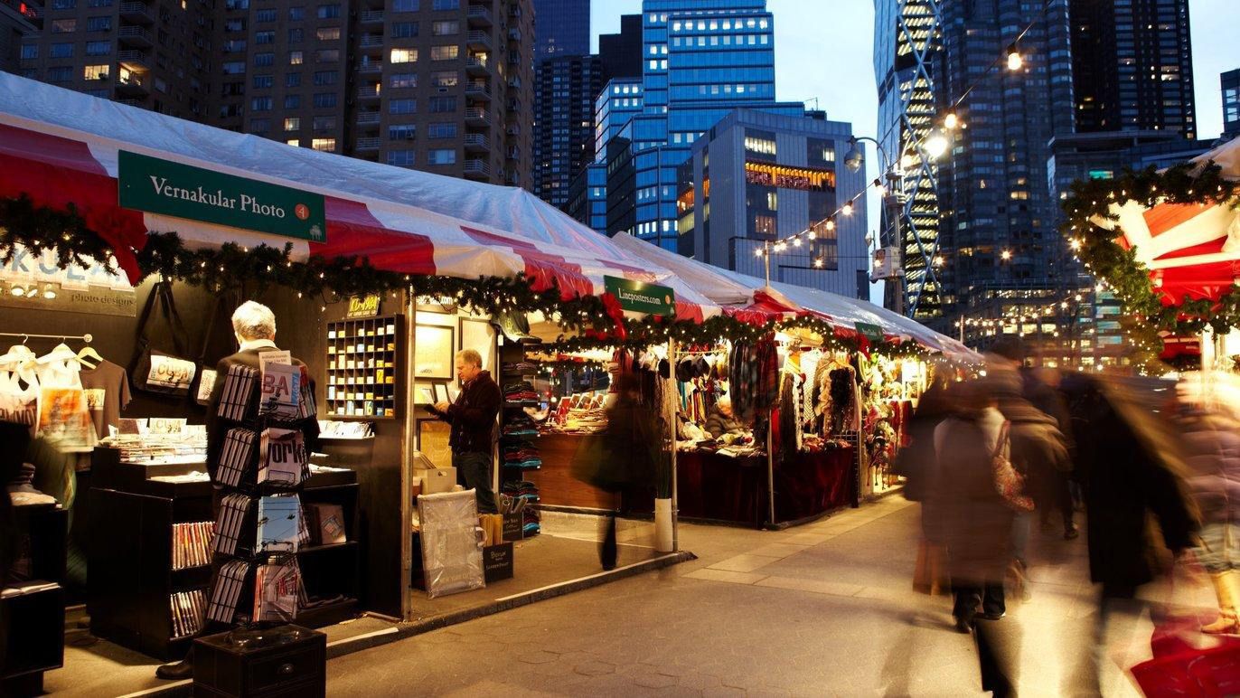 Mercados Navideños en NYC
