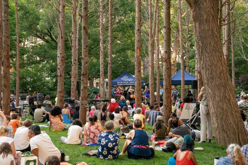 Cosas que hacer en Nueva York en agosto 8 Music on the Green con el Carnegie Hall en Madison Square Park