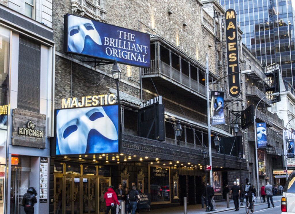 El Fantasma de la Ópera en Broadway 1 Musical El Fantasma de la Ópera en Broadway