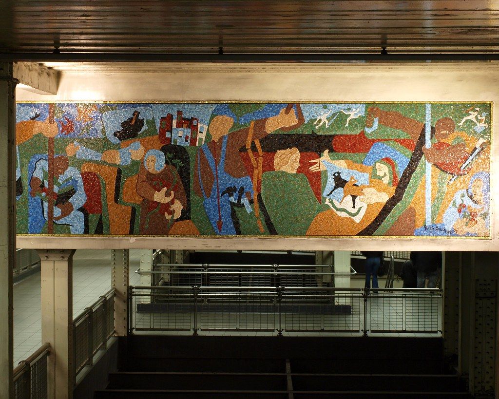 arte del metro de Nueva York