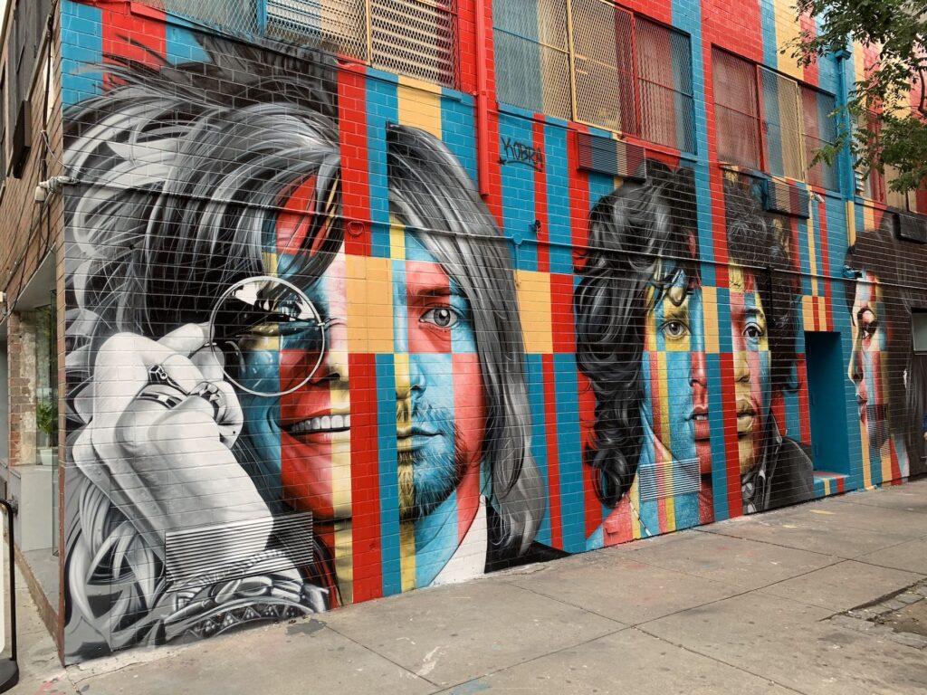 grafitis en Soho NY