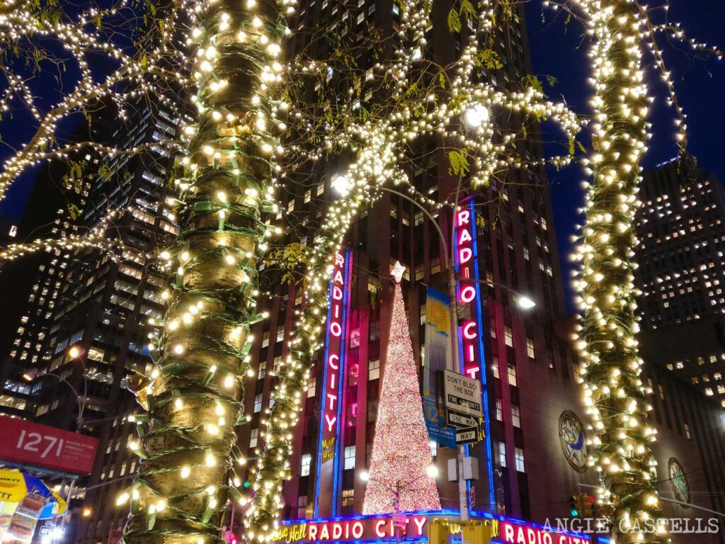 mercados navideños en Nueva York