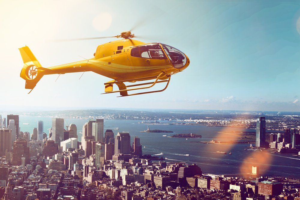 paseo en helicóptero en nueva york